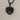 Black Obsidian Heart Pendant