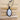 Howlite White Crystal Macrame Pendant - EarthsGifts2u.com