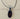 ZZZZ Macrame Pendant Black Agate - EarthsGifts2u.com