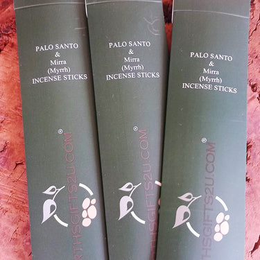 Palo Santo & Mirra Incense Sticks