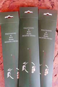 Palo Santo, Ruda Incense Sticks.