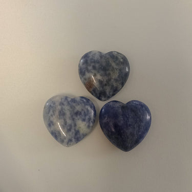 Sodalite Heart Gemstone