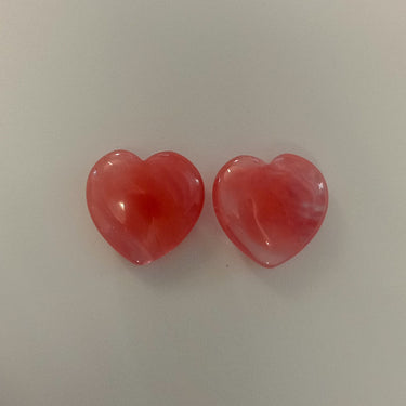 Watermelon Red Heart Gemstone