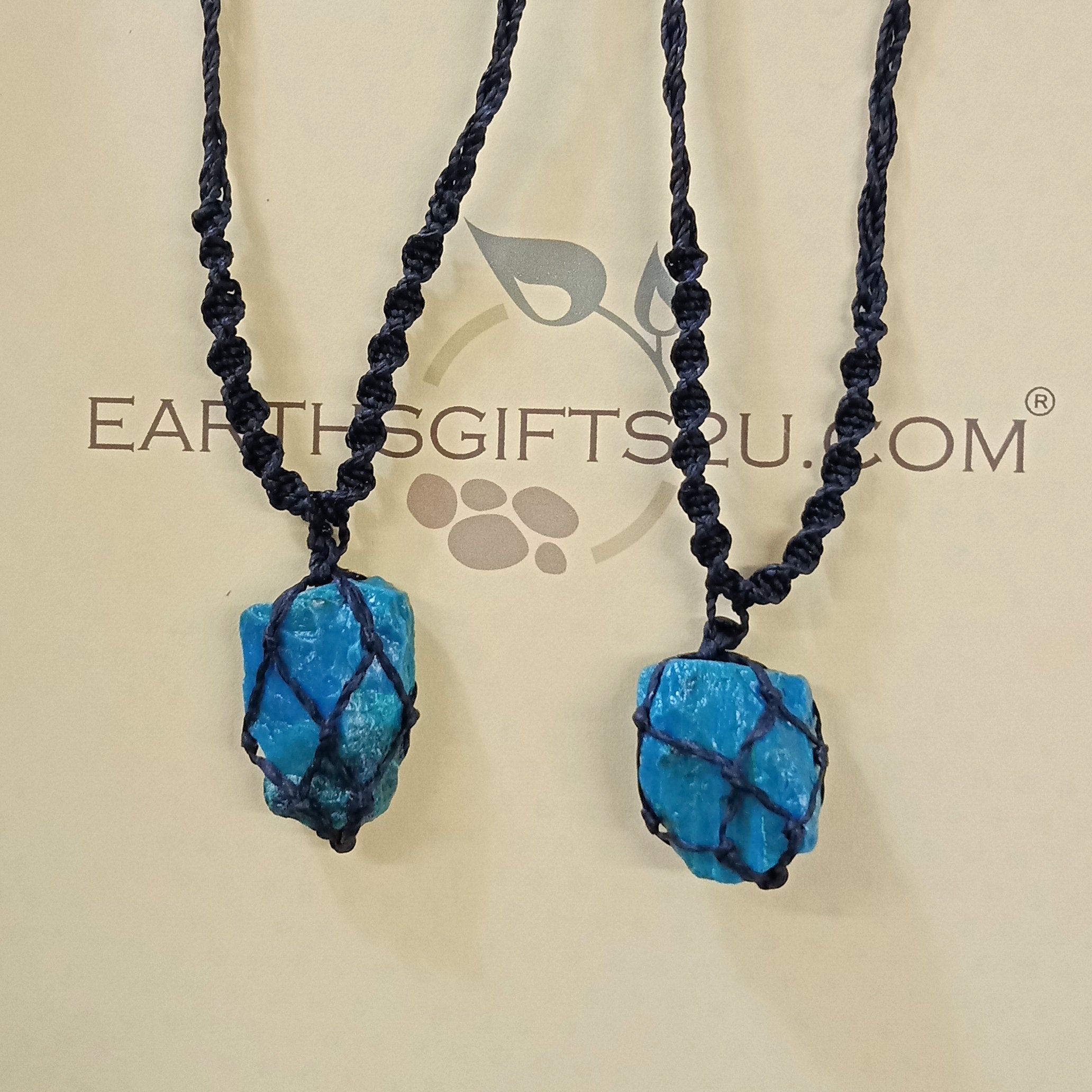 Amazonite Raw Gemstone Pendant