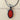 ZZZZ Red Jasper Crystal Macrame Pendant - EarthsGifts2u.com